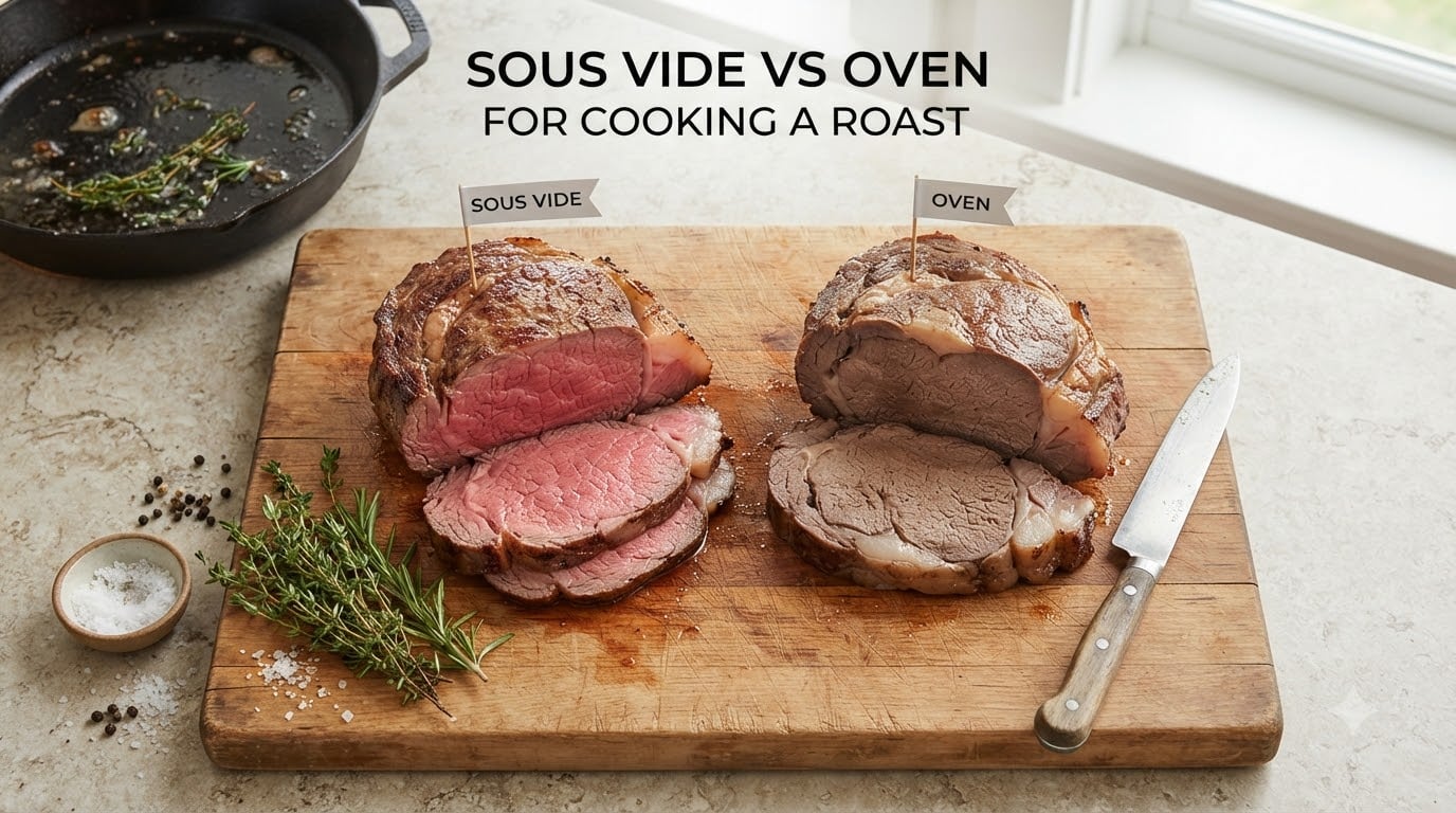 sous vide vs oven for cooking a roast