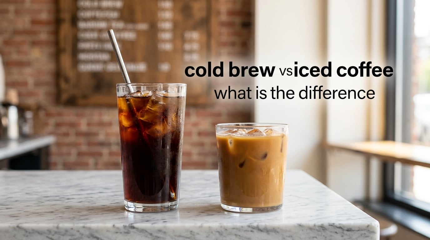 cold brew vs iced coffee what is the difference