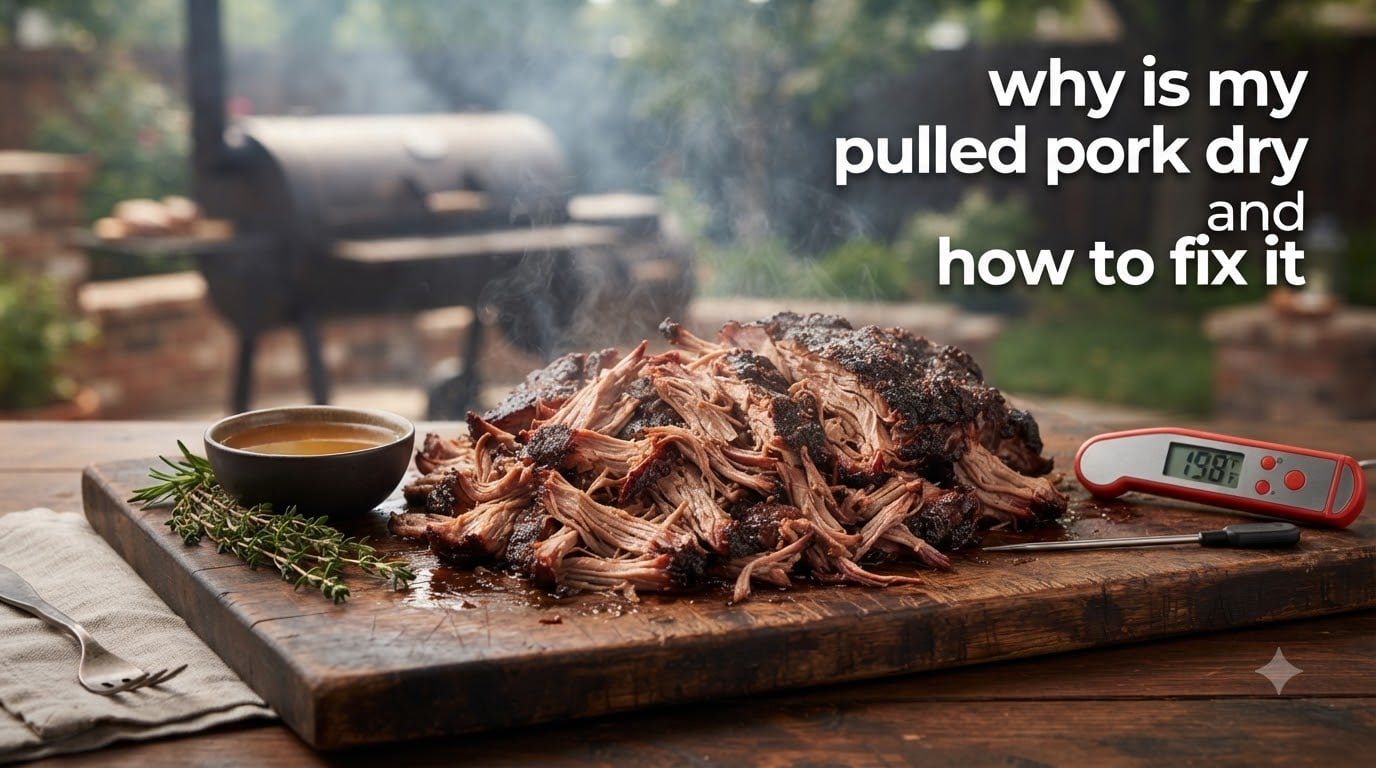 why is my pulled pork dry and how to fix it
