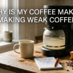why is my coffee maker making weak coffee