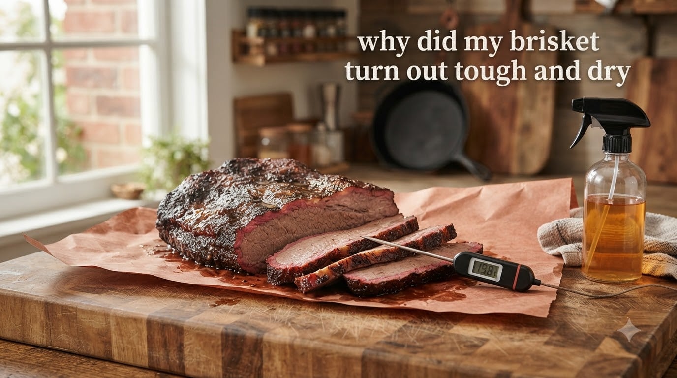 why did my brisket turn out tough and dry
