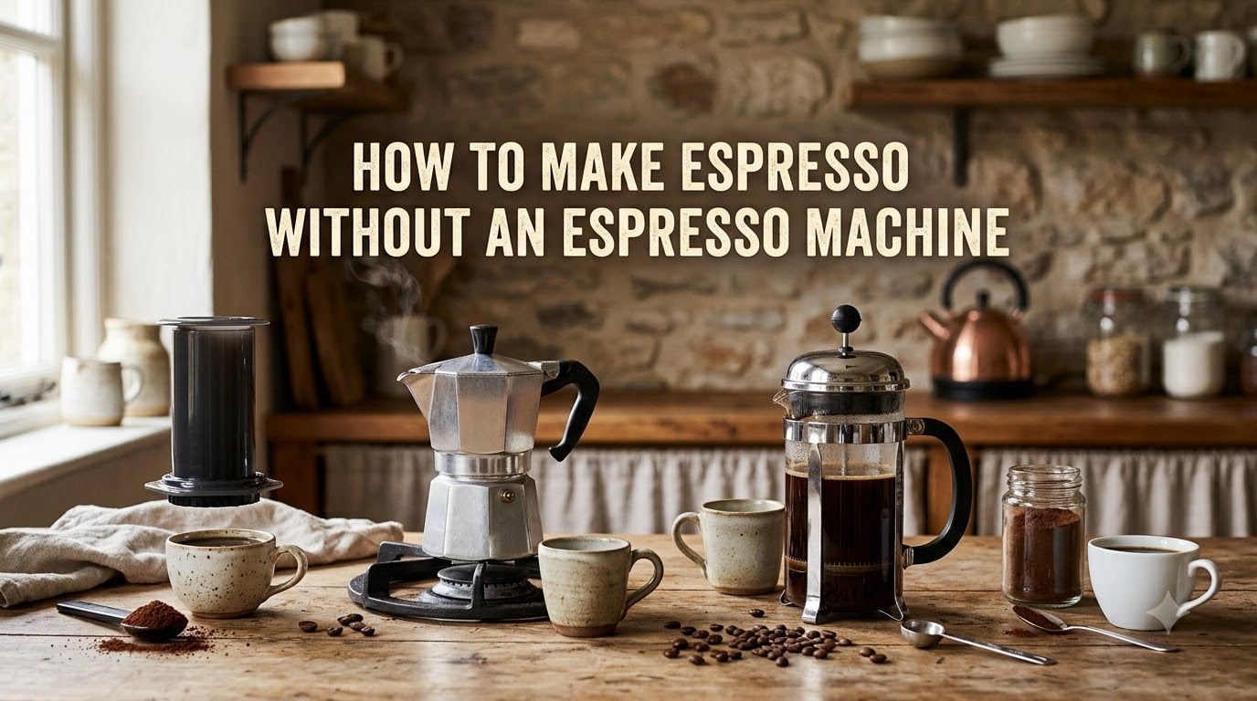 how to make espresso without an espresso machine