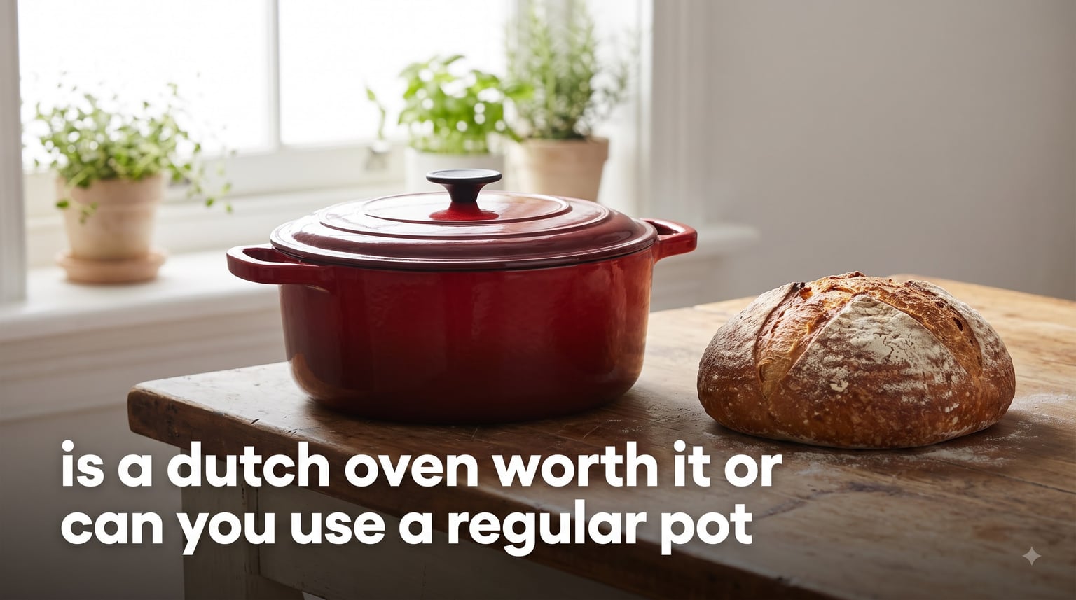 is a dutch oven worth it or can you use a regular pot