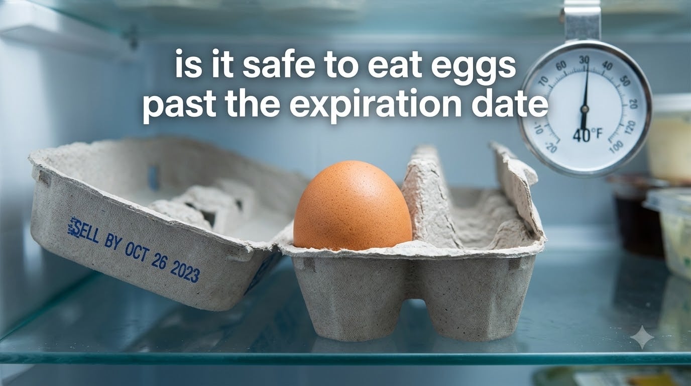 is it safe to eat eggs past the expiration date