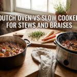 dutch oven vs slow cooker for stews and braises