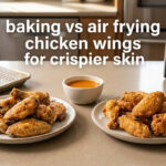 baking vs air frying chicken wings for crispier skin