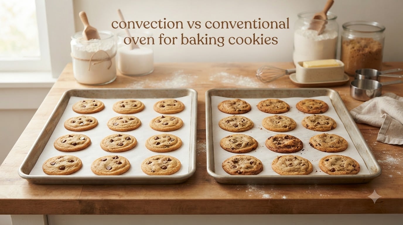 convection vs conventional oven for baking cookies