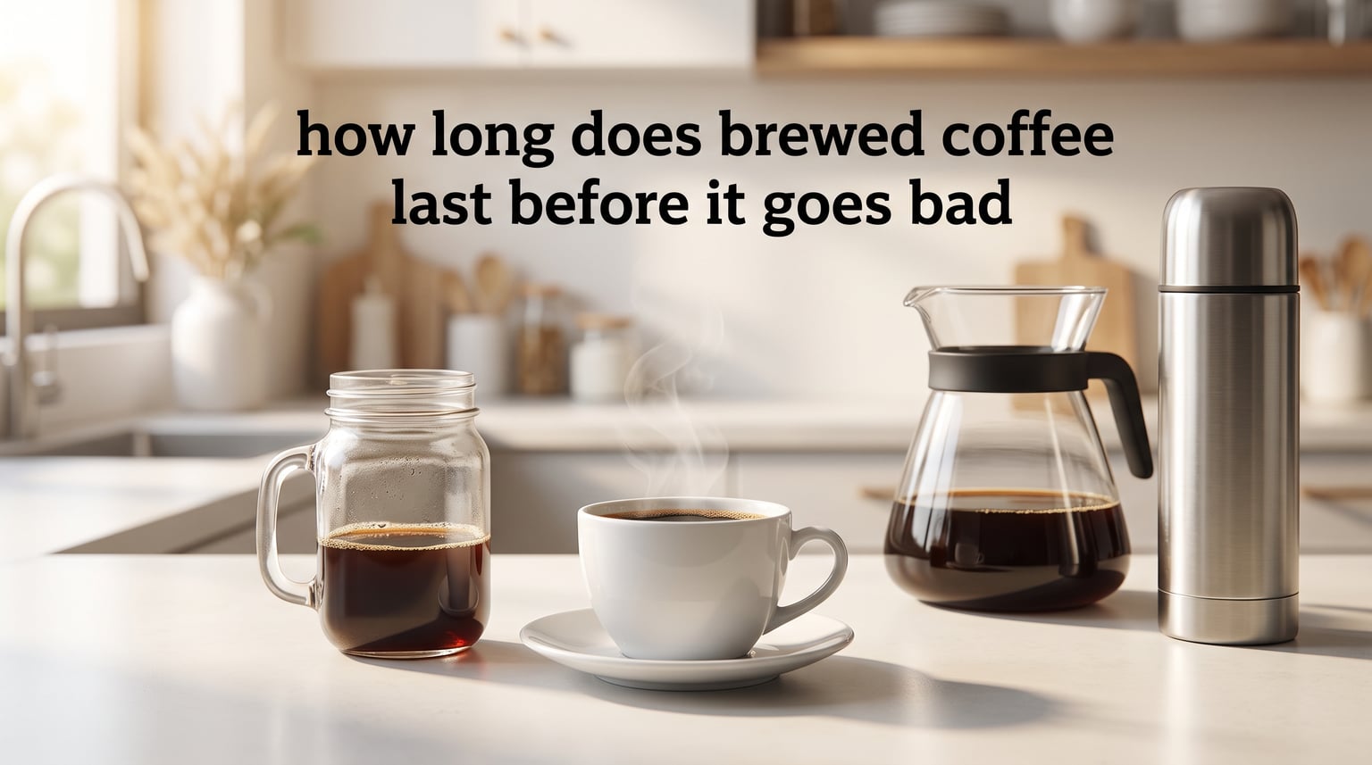 how long does brewed coffee last before it goes bad