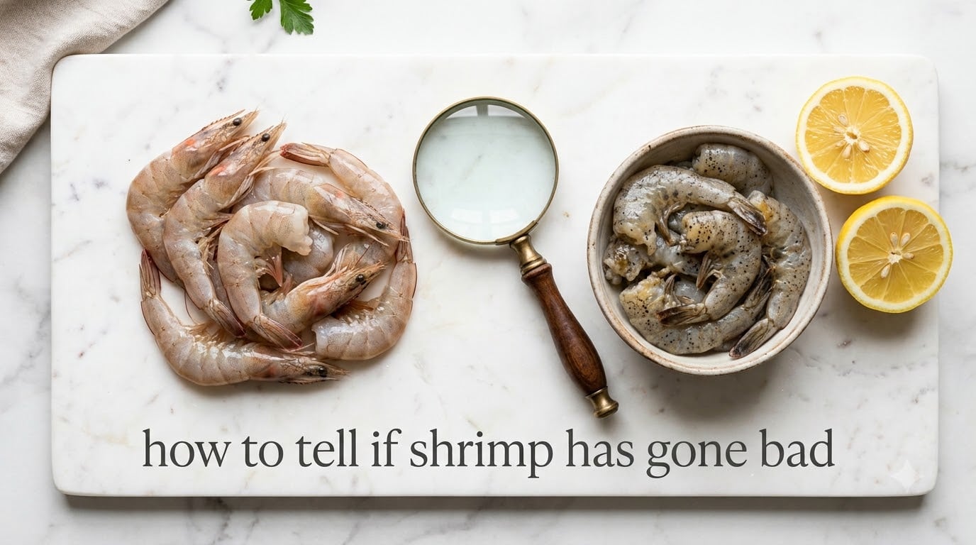 how to tell if shrimp has gone bad