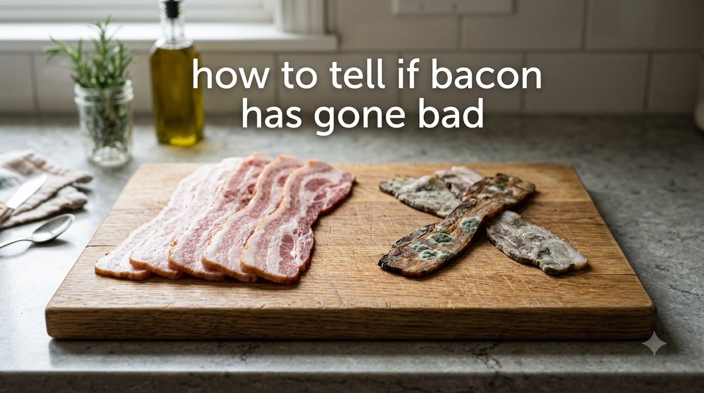 how to tell if bacon has gone bad
