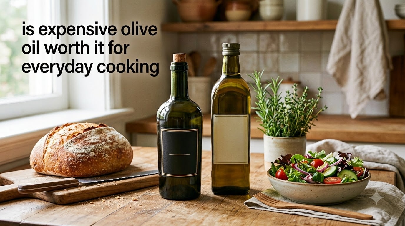 is expensive olive oil worth it for everyday cooking