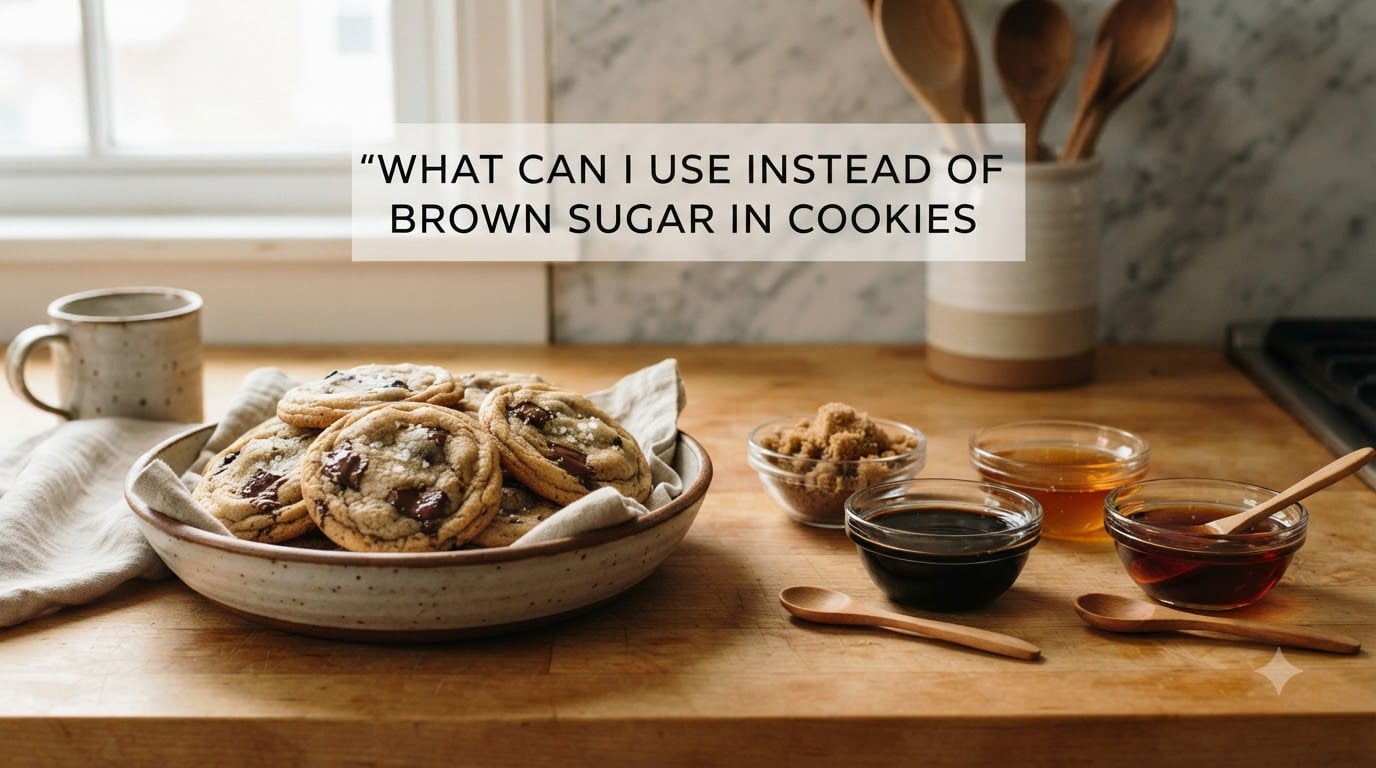 what can i use instead of brown sugar in cookies