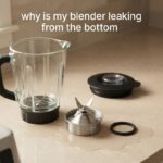 why is my blender leaking from the bottom