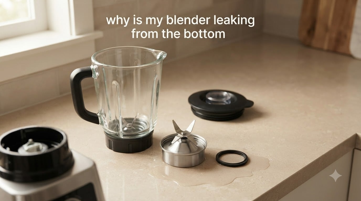 why is my blender leaking from the bottom
