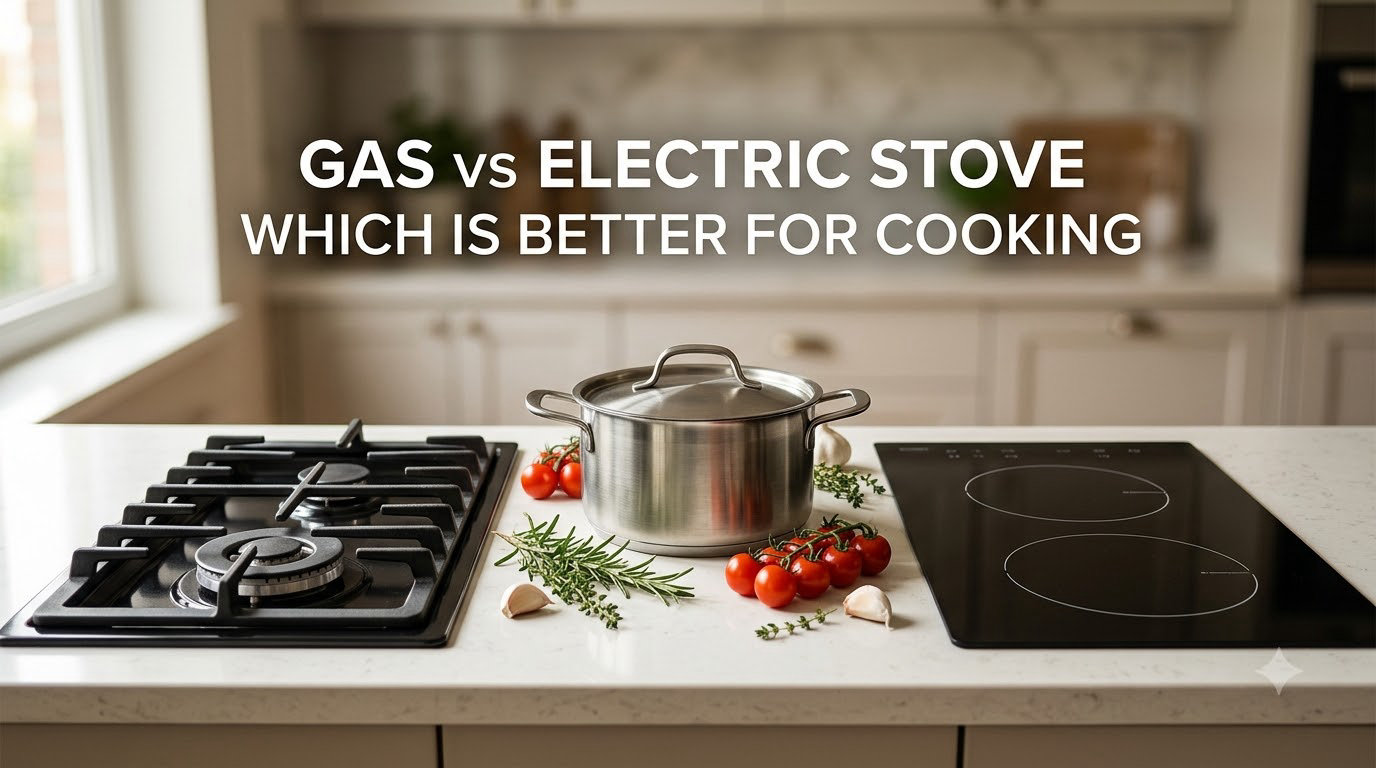 gas vs electric stove which is better for cooking